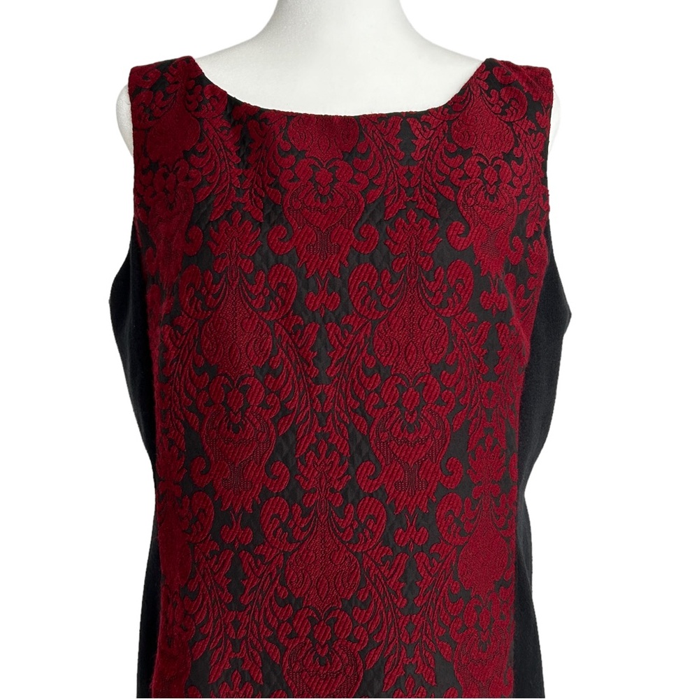 Talbots Petites Wool Blend Sleeveless Sheath Dress (12P) - Picture 5 of 16